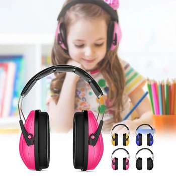 Регулируеми нива на шум Детски Антифони за защита на слуха, Защита на ушите, намаляване на шума, сигурност за децата си, слушалки