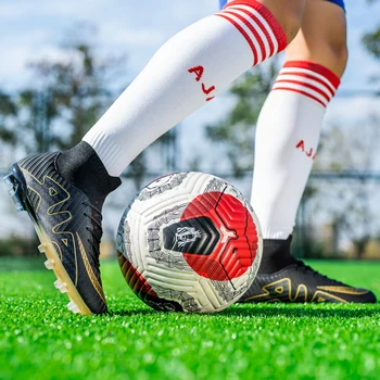 Качествена футболна обувки Chuteira Society Haaland на едро, футболни обувки, футболни мини модни футболни обувки, спортни маратонки за футзала.