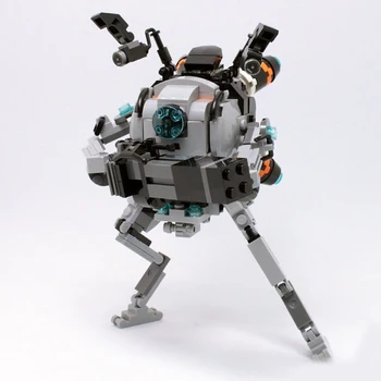 MOC набор от градивни блокове Titanfall Polaris креативна и периферни събрание мелкодисперсная ръчна модел на робота е детска играчка, подарък