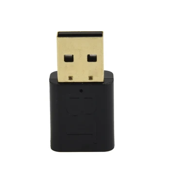 USB AUX Адаптер Предавател Приемник Двухрежимный Малък Преносим USB 3.5mm AUX адаптер за Аксесоари Универсален аудио