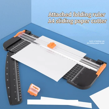 Нож за хартия върху пластмасова основа, Формат А4, Нож за хартия, Малък Нож за Хартия, Инструменти за Scrapbooking