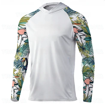 Облекло за риболов, дишащи ризи за риболов с дълъг ръкав, улични мъжки тениски със защита от ултравиолетови лъчи, бързо съхнещи тениски за риболов Camisa De Pesca