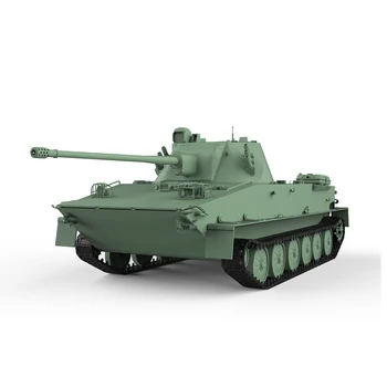 SSMODEL 144588 V1.7/100588 V1.7 1/144 1/100 Комплект модели от смола с 3D-принтом, Съветски лек танк PT-76-57