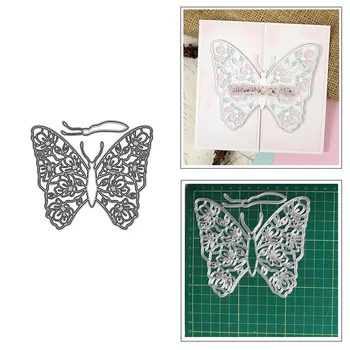 Метални режещи печати във формата на пеперуди 