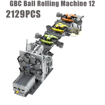 2021 НОВА шарикоподшипниковая машина GBC, комплект за монтаж на 12 модела, блокиране на тухли, детски играчки, подаръци за рожден ден, Коледа