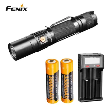 Акумулаторна тактически фенер Fenix UC35 V2.0 капацитет от 1000 лумена + батерия 2x3500 ма батерия + зарядно устройство D2