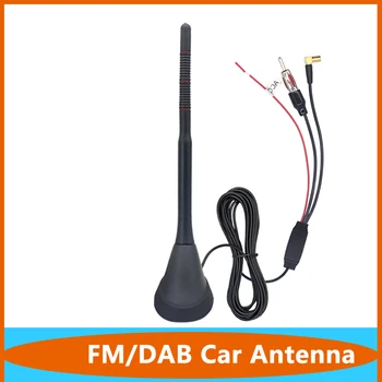 Superbat Carro На покрива На Перка на Акула Antena Amplificador Aprimorado Автомобилна Антена DAB FM