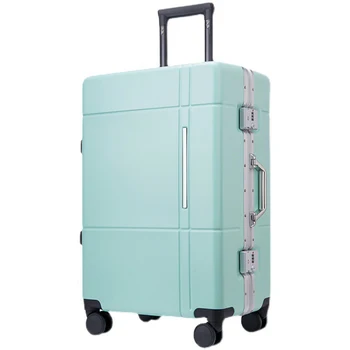 Нова Универсална чанта на колела с логото, Студентски куфар с алуминиева рамка, 20-24 Инча, багажник е с голям капацитет, Директна доставка