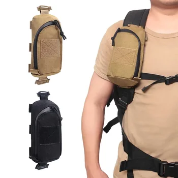 Тактически кобур Molle, военна чанта EDC за инструменти, чанти за телефон, чанта за рамо раменна, компактна чанта за аксесоари за лов на открито