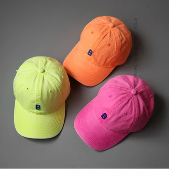 Проста Деним бейзболна шапка в Корейски стил, Потертая На вид, Мъжки Градинска мода солнцезащитная шапка, Дамски многоцветен солнцезащитная шапка