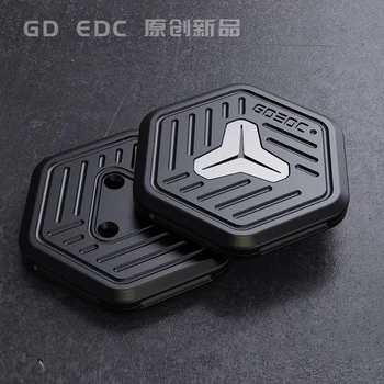 GDEDC Метален EDC Неограничен Притискателния слайдер Метална Играчка-Непоседа Метални Играчки-Неспокойни За Възрастни Декомпрессионный подарък