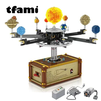 TFAMI Слънчева система, Вселена Глобус Модел Строителни блокове на Планетата Земя, Марс MOC Тухли Космическа наука за Развитие на играчки За деца, Играчки