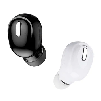Bluetooth слушалки с едно ухо, Безжични слушалки, Hi-Fi, Спортни игри универсални втулки, Невидима слушалка