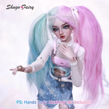 Кукла Shuga Фея Una 1/4 BJD на Процеса на Пръскане с Модерна Дама Привлекателен цвят Карамел В стил Y2K Играчки Кукла с шариковыми съединения