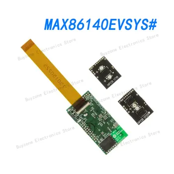 Прогнозна такса MAX86140EVSYS #, оптичен оксиметър MAX86140 и сензор за сърдечната честота, възможност за запис на данни
