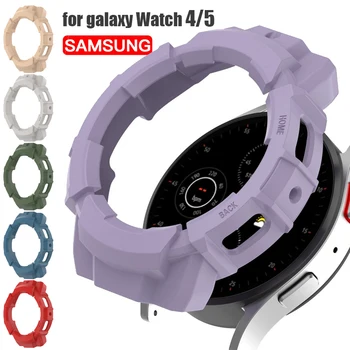 40 44 мм Калъф за Samsung Galaxy Watch 4 5 40 мм 44 мм Матово покритие за PC, Универсална Защитна броня, калъф за Часа Galaxy 5/4