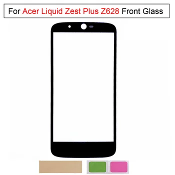 За Acer Liquid Zest Plus Z628 Тъчпад (без дисплей) За Acer Z628 Смяна на екрани на предния стъклен плот