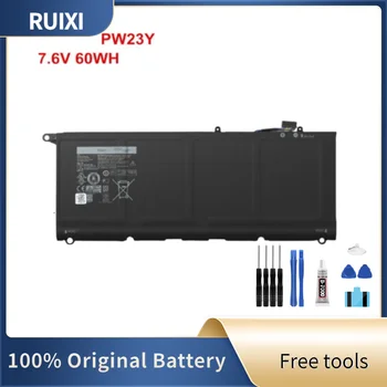 RUIXI Оригинална Батерия PW23Y XPS 13 9360 Серия XPS 13 I7-7650U TP1GT RNP72 0RNP72 60Wh + Безплатни инструменти