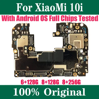 Разблокированная оригиналната дънна платка за XiaoMi MI 10I дънната платка е Напълно изпитано, добра работна такса логически схеми За Mi 10i
