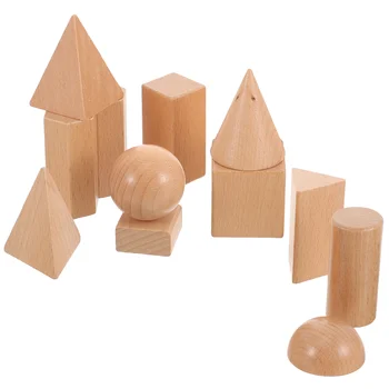 Геометричния модел на Дървени играчки, Бебешки аксесоари Учебни помагала Обучение Дървена играчка За деца в предучилищна възраст Интересно обучение