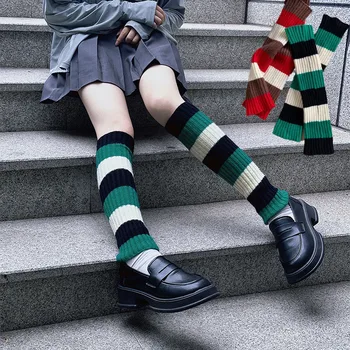 Новата дамска есенно-зимни цветни терлици Y2K с набивкой, ежедневни топли седалките за краката в стил 