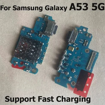 За Samsung Galaxy а a53 5G USB порт за зареждане, докинг станция, на съединителната такса зарядно устройство, гъвкав кабел