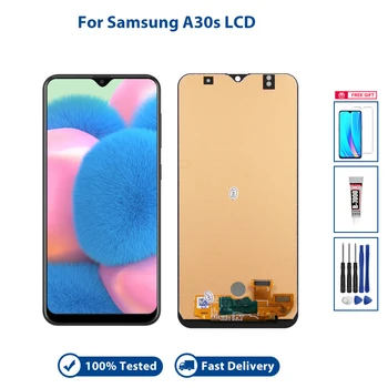 Висококачествен TFT-дисплей За Samsung Galaxy A30s LCD дисплей с Сензорен екран възли За Samsung A30s Дисплей A307 A307F LCD