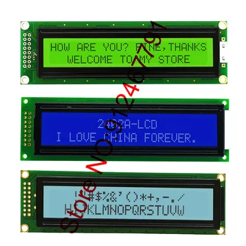 1БР 2402 24X2 Знаков LCD модул на Екрана на дисплея LCM Жълто-зелено/синьо/сиво LCD дисплей с led подсветка