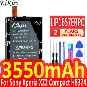 3550 ма KiKiss Мощна Батерия LIP1657ERPC За Sony Xperia XZ2 Compact XZ2 Mini H8324 H8314 SO-05K XZ2Mini