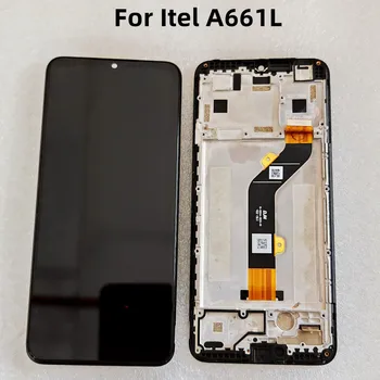 Оригинален за itel A661L LCD дисплей и сензорен дисплей, дигитайзер, аксесоари за модул на екрана на дисплея itel A661L