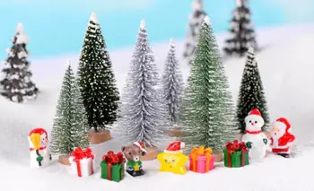 Мини Коледно дърво, Кедрови Работно бюро, Малка Коледна елха, прозорец, маса за хранене, бар, Декорация на търговски център, Коледна елха, подарък