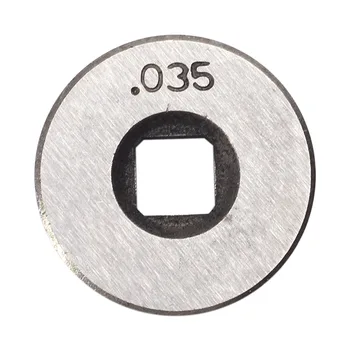 Комплект ролки за подаване тел за Mig Заварчик, с 25 мм, диаметър 0,8-0,9 мм/0,030 инча-0,035 инча