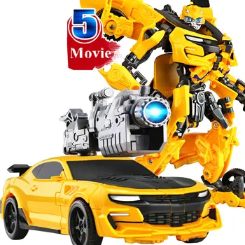 6699 НОВИ 20-сантиметрови играчки Transformation 5 Movie Boy Аниме Фигурка от Пластмаса ABS Робот Кола Танк Модел самолет За Деца Подаръци за деца