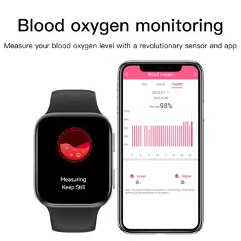Умни спортни часовници, дамски цифрови led електронни часовници, фитнес часовници за наблюдение на сърдечната честота, на кислород в кръвта, мъжки детски часовник