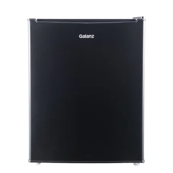 Однодверный мини-хладилник Galanz обем 2,7 кубични фута, черен, Estar