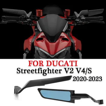 Streetfighter V2 Аксесоари Мотоциклетное Огледалото за обратно виждане За Ducati Streetfighter V4 V4S Невидимо Огледало Winglet Огледало за обратно виждане