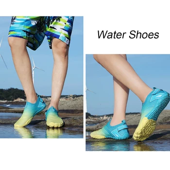 Маратонки за гмуркане, нескользящая плажни обувки за плуване, бързо съхнещи маратонки за бягане, дишащи износоустойчивост, за да проверите за походи към езерото