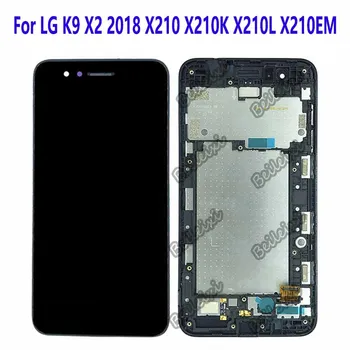За LG K9 X2 2018 X210 X210K X210L X210S X210E X210EM X210BMW X210NMW LCD Сензорен дисплей, Дигитайзер В Събирането на