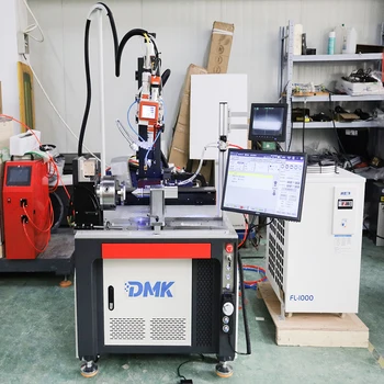 Лазерен заваряване на платформата DMK Автоматичен лазерен заваръчни машини за заваряване на метални, Прецизна заваряване на желязо, Индивидуално непрекъснато влакна