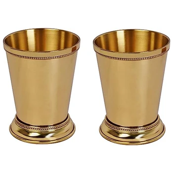 Метални чаши за коктейли Специални смесени метални чаши Капацитет 12 чаши грама Златни Чаши за вино