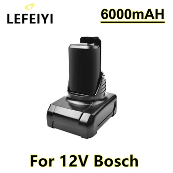 За Bosch BAT411 BAT412 BAT413 BAT414 10,8-Волтов Макс Безжични електрически инструменти 6000 mah 12 Литиево-йонна BAT420