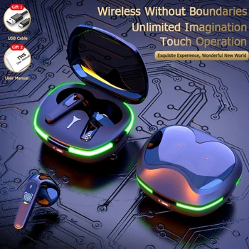 Оригиналната безжична Bluetooth слушалка Pro 60 TWS 5.0, HiFi слушалки Stero, ушите, Слушалките с шумопотискане за телефон