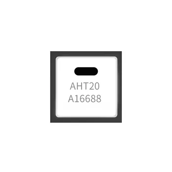 AHT20 Миниатюрен чип, сензор за температура и влажност на въздуха IIC Сигнал Широк напрежение Висока Точност 10 бр./лот
