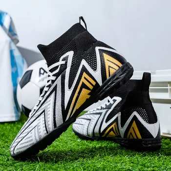 Качествена Футболна обувка Mbappé Chuteira Society, Здрава Лека Обувка за футбол, Удобна Обувка за футбол на открито, на Едро, Футзальные Маратонки 35-48 Размер