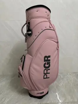Нова дамска чанта за голф розов цвят, лека водоустойчива чанта за голф