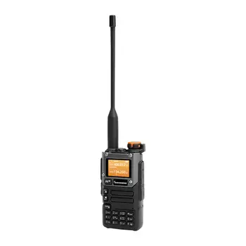 Двупосочен Радио Онлайн Професионално с Ухо Vox Мощност от 5 W Черен DTMF 1750 Тонове Quansheng UV K58 за възрастни