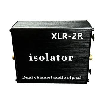1 бр. XLR-2R 6,5 XLR Аудио шумоизолятор За премахване на общия ток на заземяване, шумоизолятор от смущения