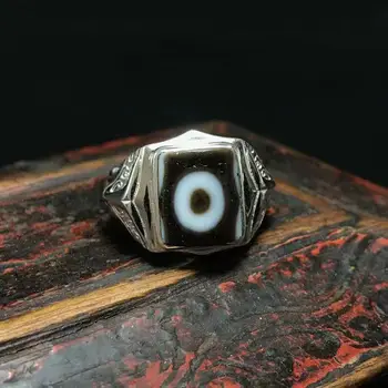 Реколта пръстени Tianzhu, покрити със сребро 925 проба, Дамски сто от высококлассным пръстен на пръста си