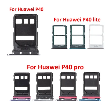 1 бр. нов тава за Huawei P40 Pro Lite Тава за SIM-карти на Притежателя Слот Контейнер Адаптер Дубликат част