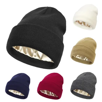Нова зимна своеобразна удебелена топла шапка за мъже и жени, градинска студена ветрозащитная вязаная капачка за уши